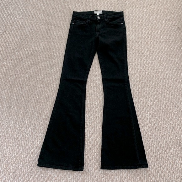 Current/Elliot Low Rise Bell Flare Jean - Picture 3 of 16